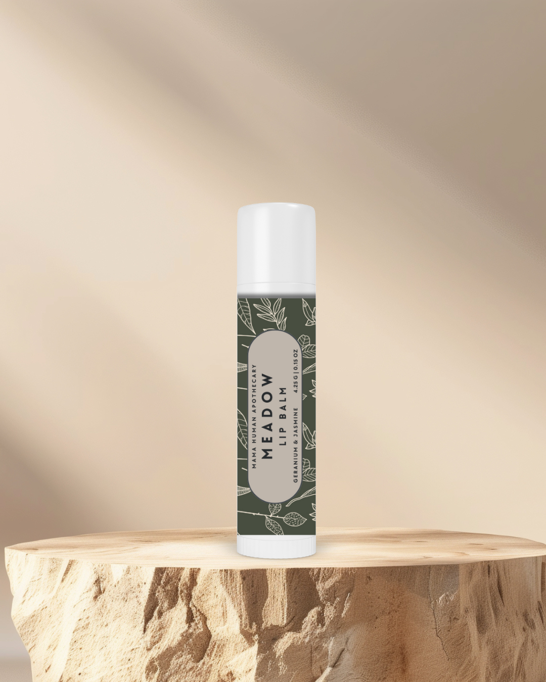 Meadow - Geranium and Jasmine Lip Balm