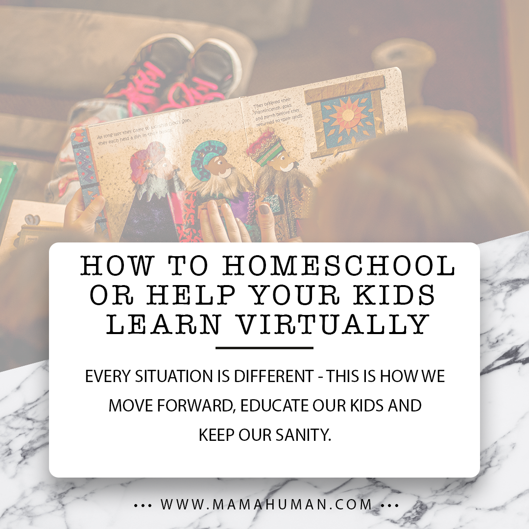 How to Homeschool or Help Kids Learn Virtually While Working Full-Time